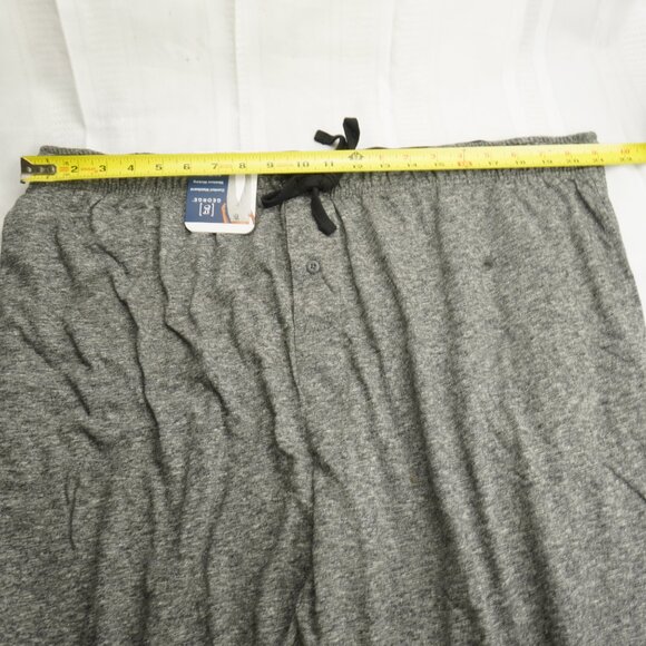 George Mens Gray Athletic Drawstring Moisture Wicking Pants Joggers Size 2 XL - Picture 3 of 10